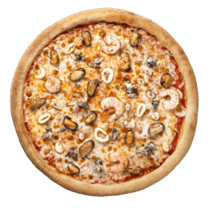 Pizza fruits de mer
